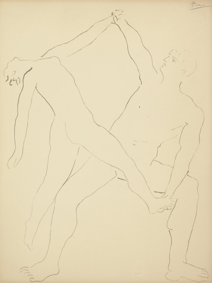 Deux danseurs by Pablo Picasso