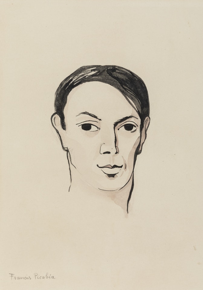 Portrait de Pablo Picasso by Francis Picabia