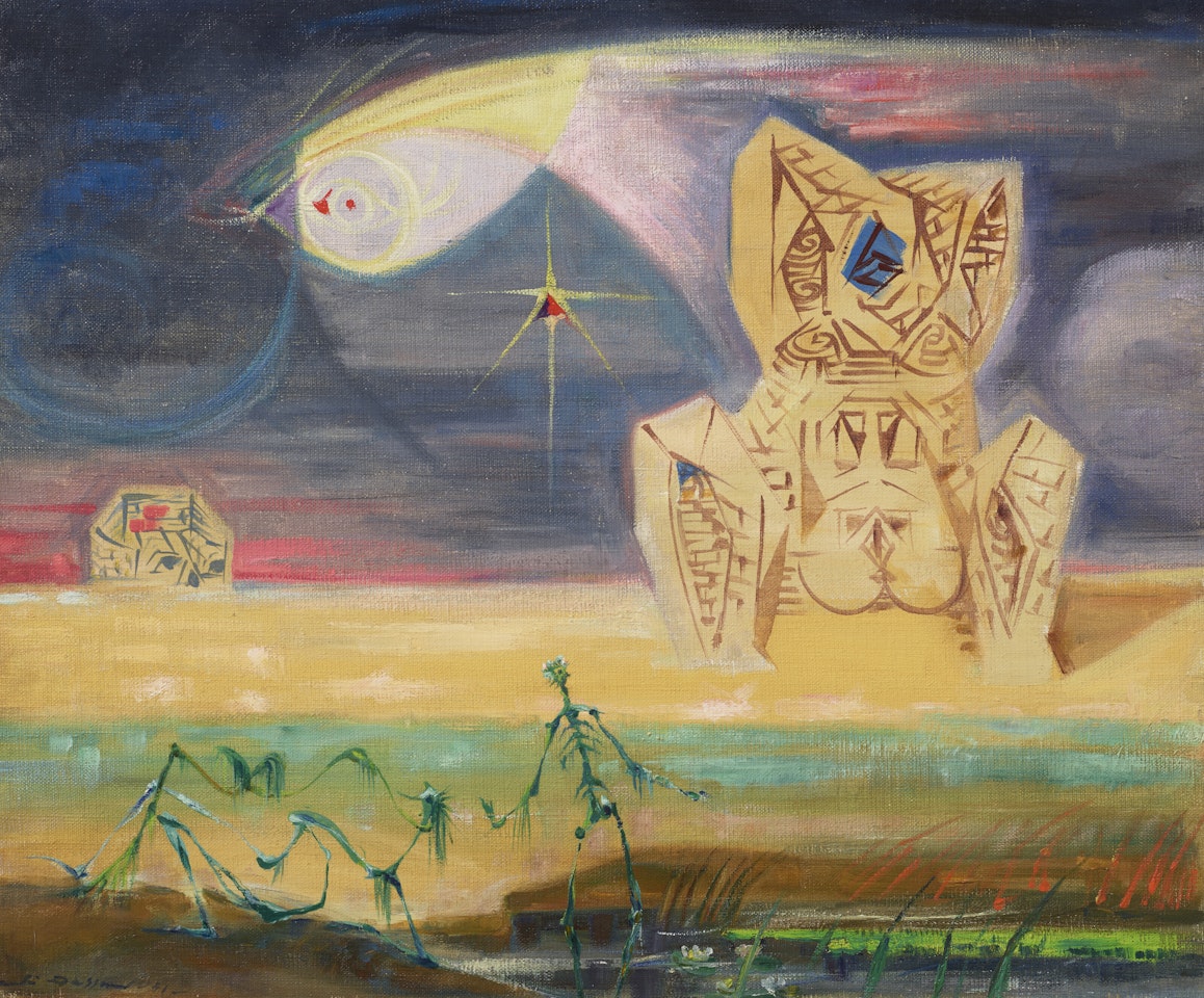 Paysage matriarcal by André Masson