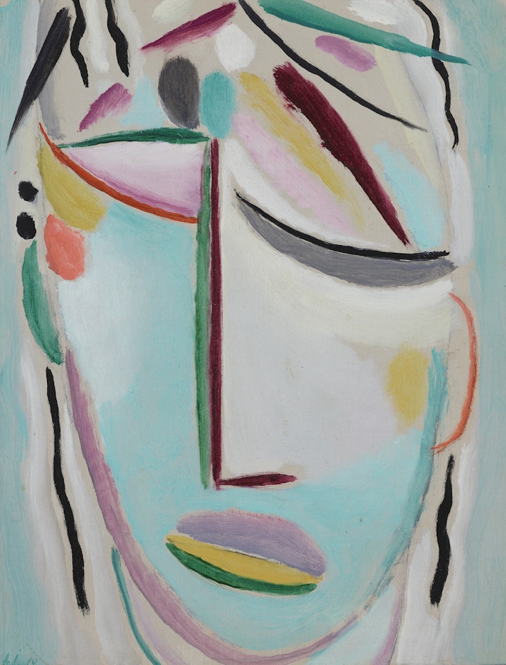 Heilandsgesicht: Märtyrer by Alexej von Jawlensky