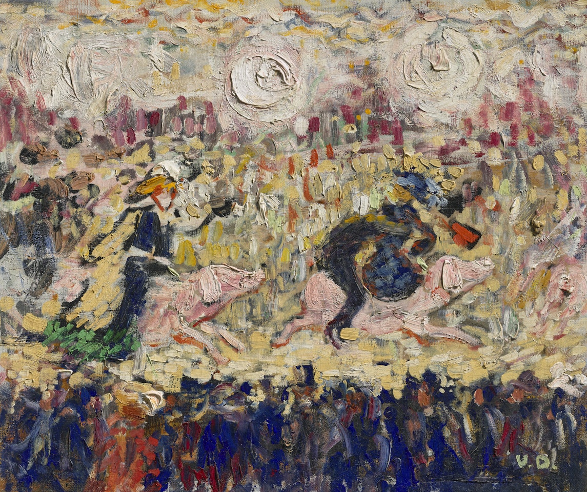 Un Carrousel (Place Pigalle, Le manège de cochons) by Kees van Dongen