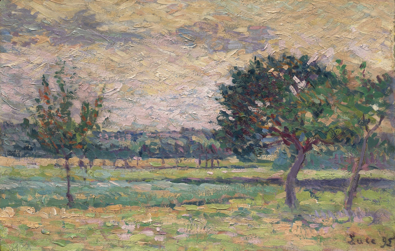 Le verger by Maximilien Luce