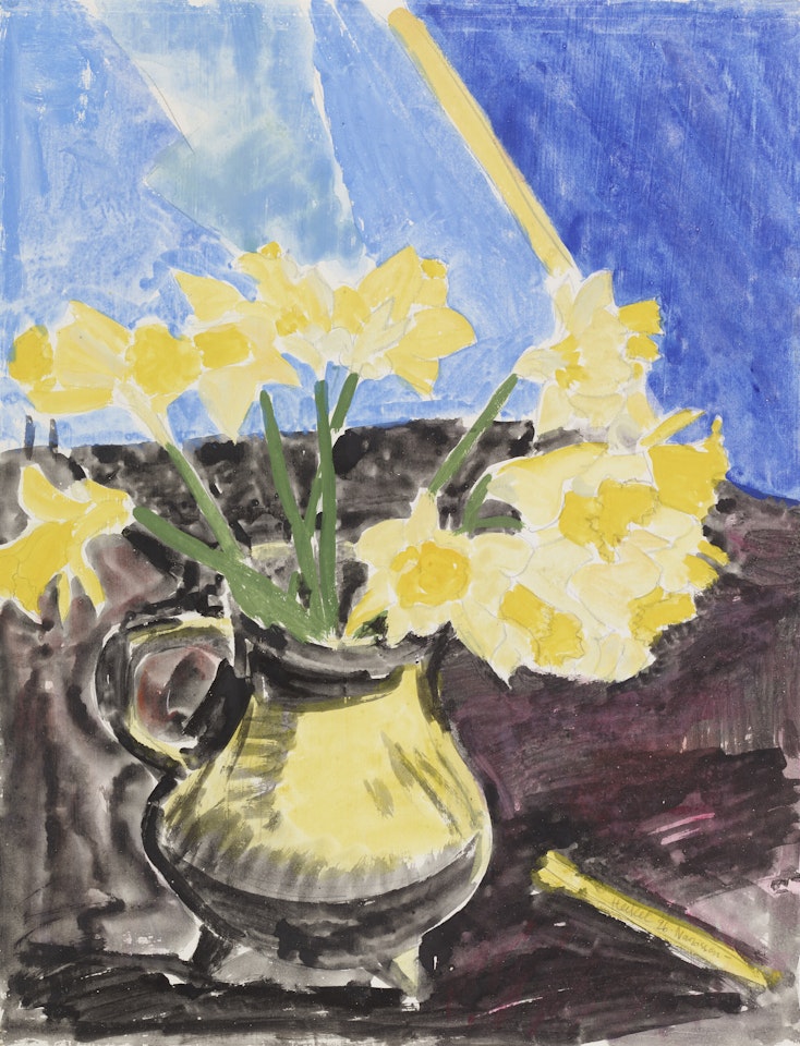 Narzissen by Erich Heckel