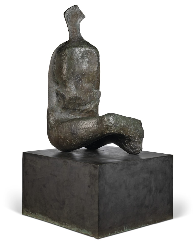 Seated Woman: Thin Neck by Henry Moore