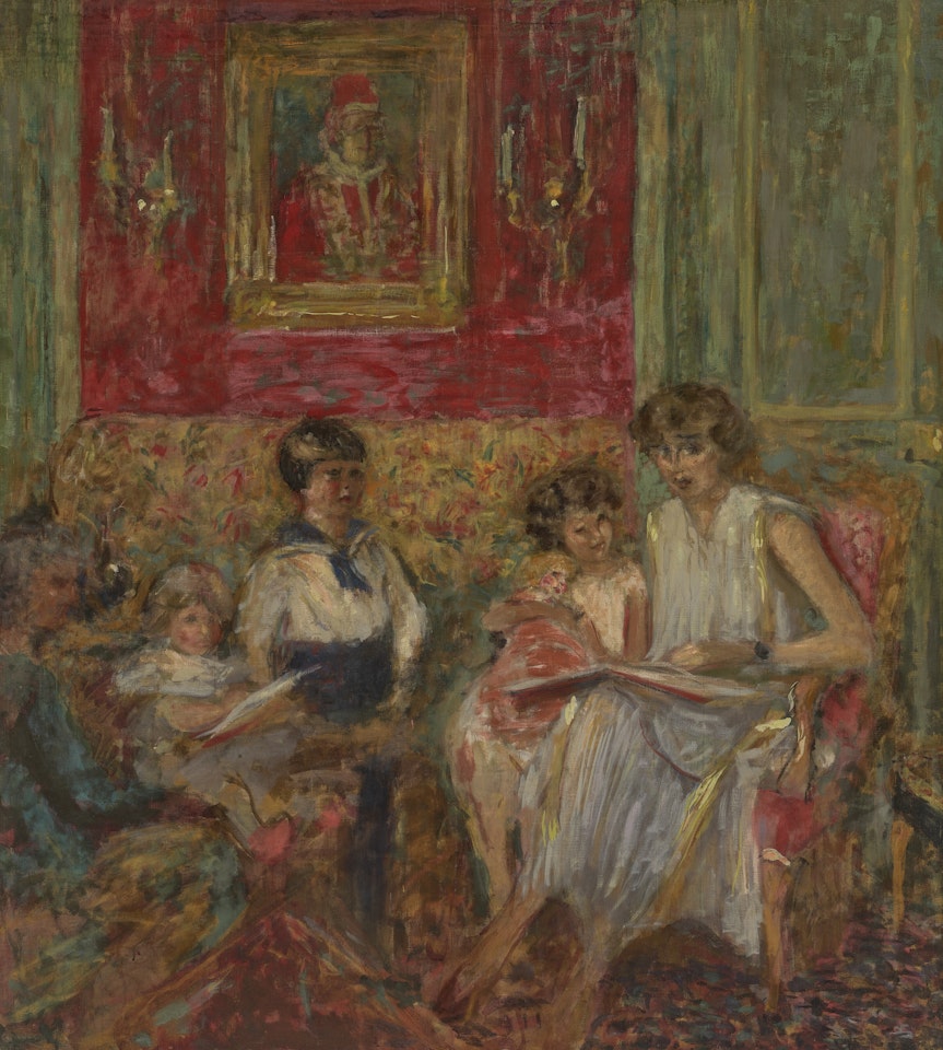 Madame Jean Bloch et ses enfants by Édouard Vuillard