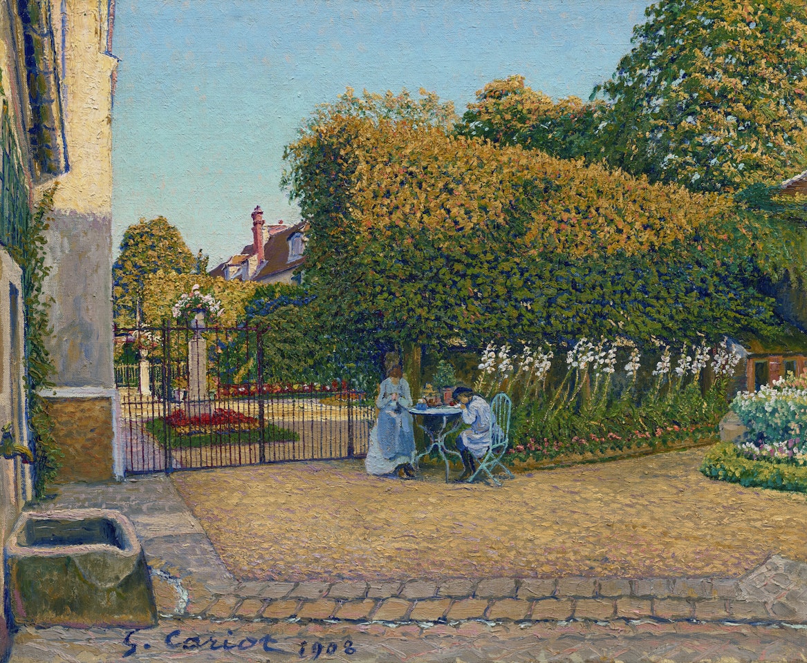 Le Jardin by Gustave Cariot