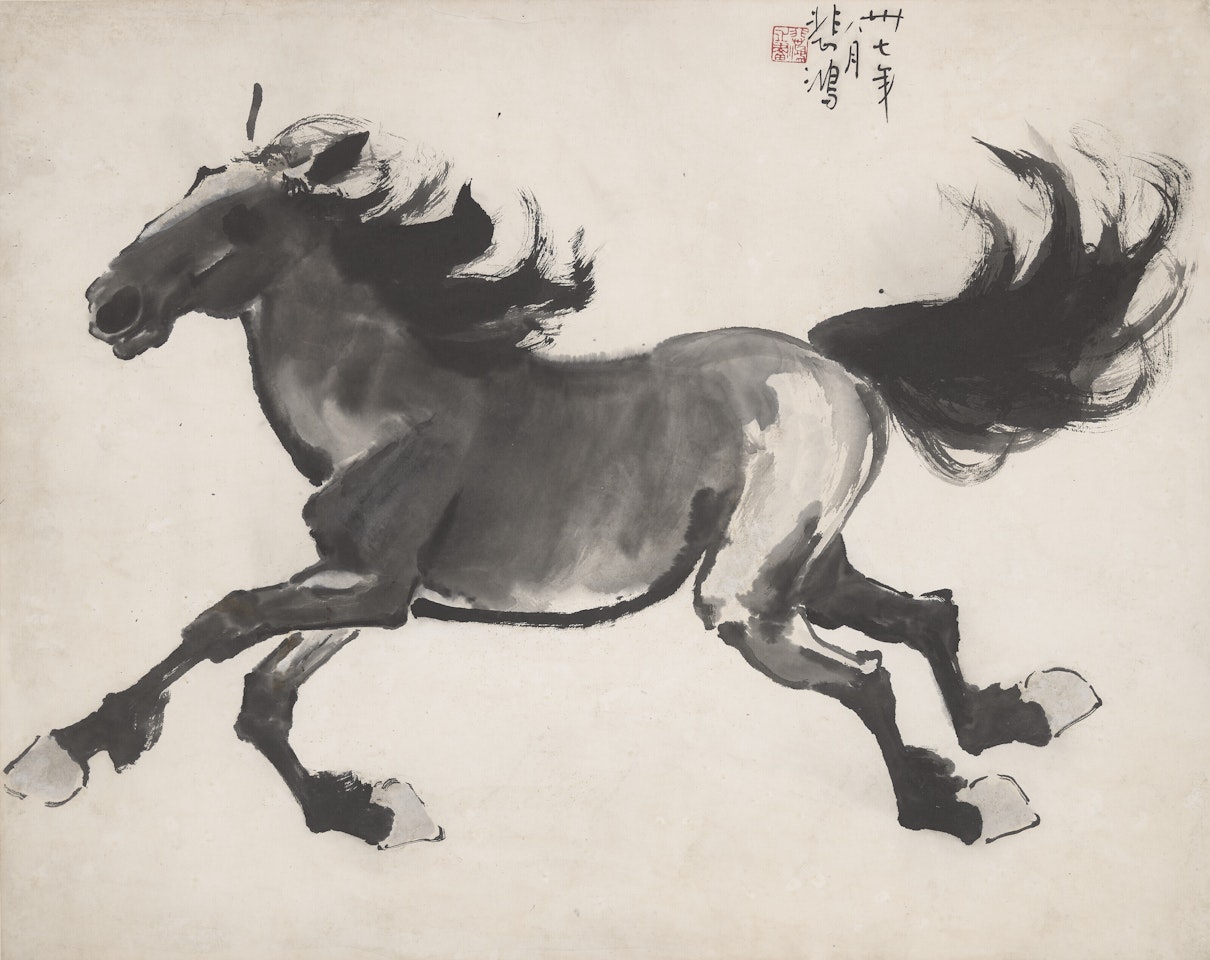 Horse by Xu Beihong
