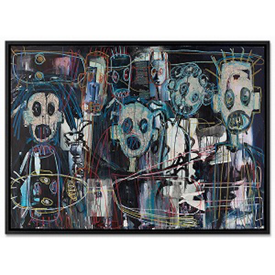 Untitled by Aboudia Abdoulaye Diarrassouba