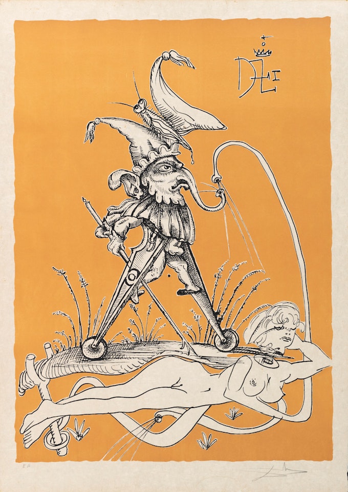 LES SONGES DROLATIQUES DE PANTAGRUEL by Salvador Dali