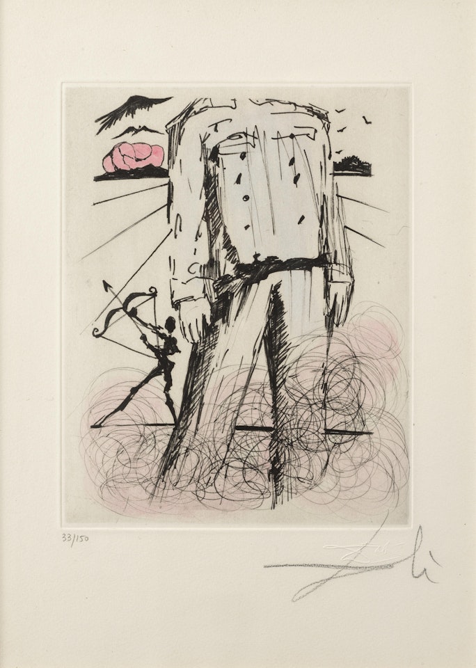 LE BUSTE DE MAO by Salvador Dali