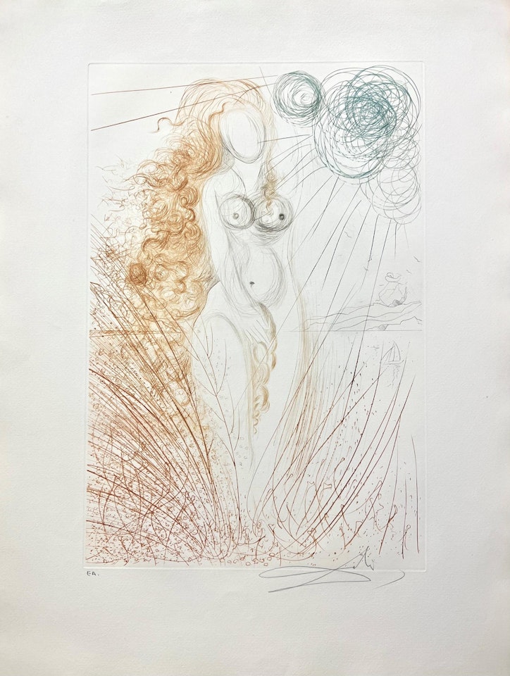 LA NAISSANCE DE VENUS, by Salvador Dali