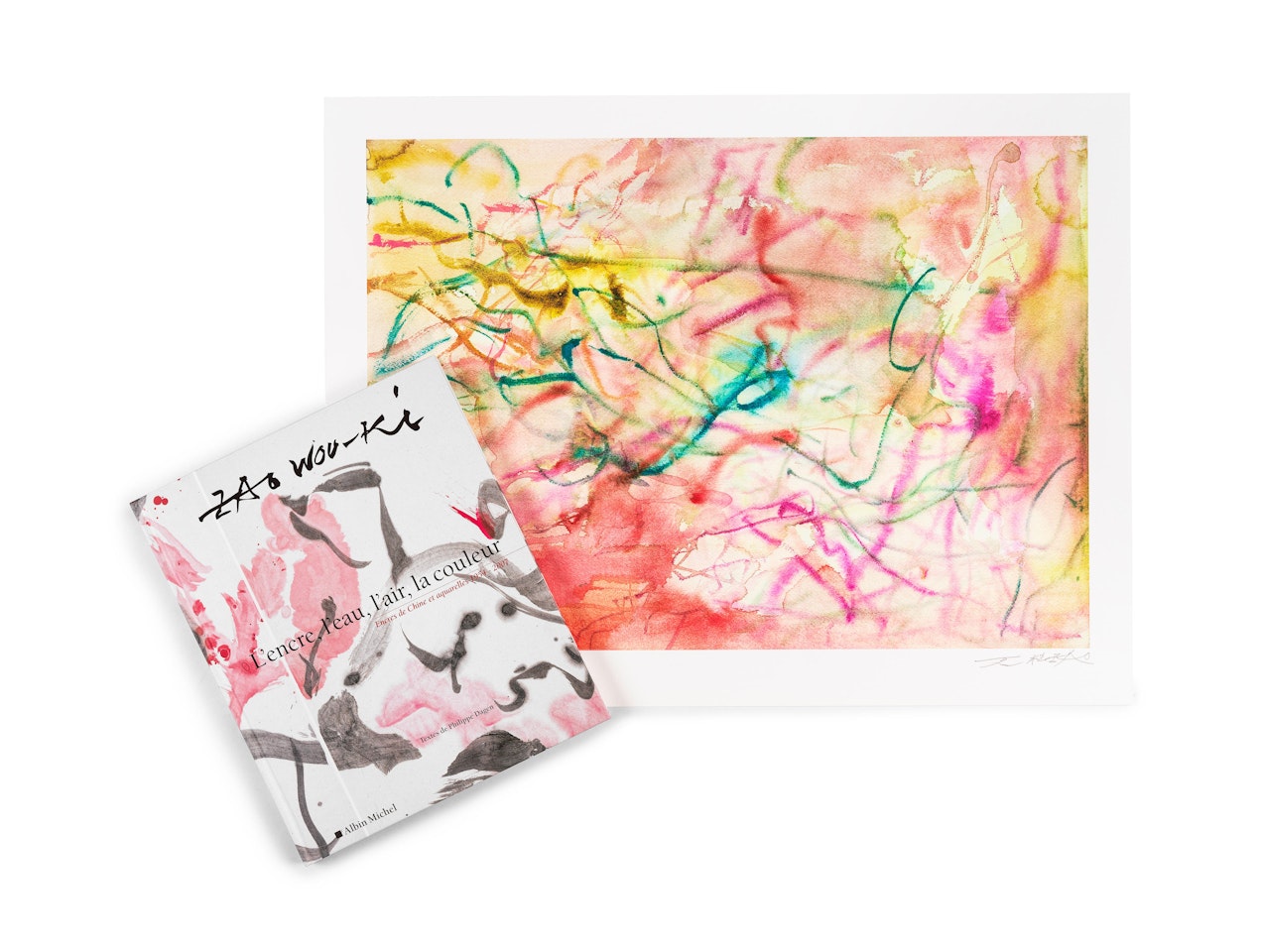 L'ENCRE, L'EAU, L'AIR, LA COULEUR by Zao Wou-Ki