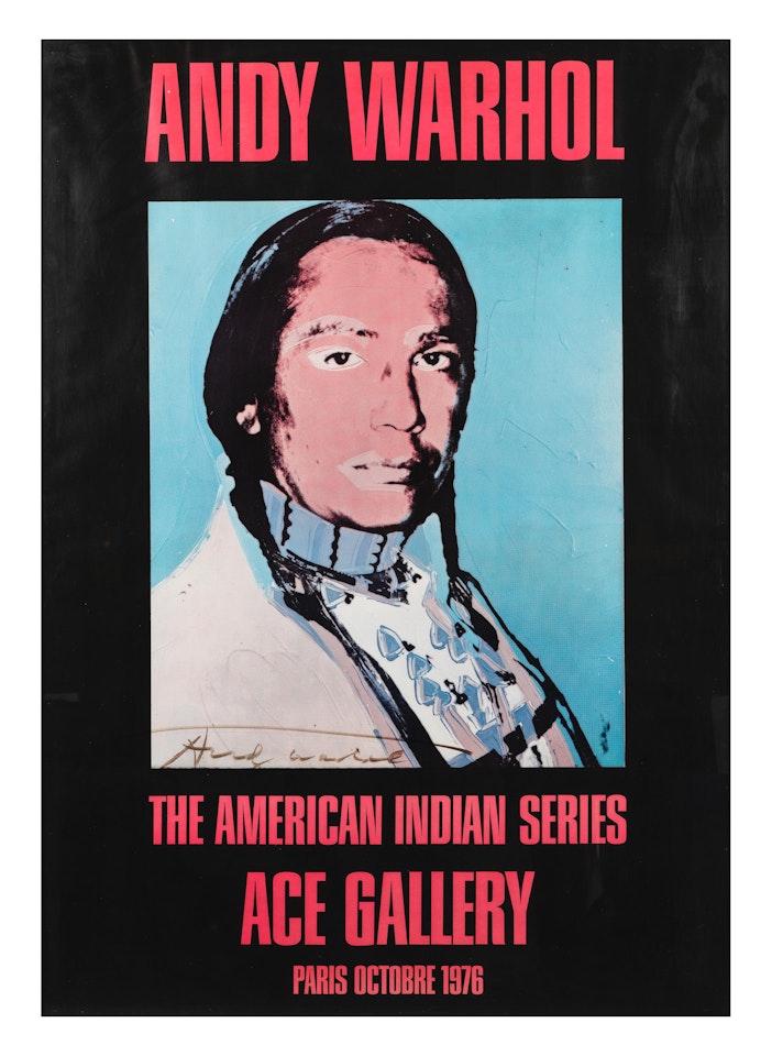 THE AMERICAN INDIAN SERIES by Andy Warhol