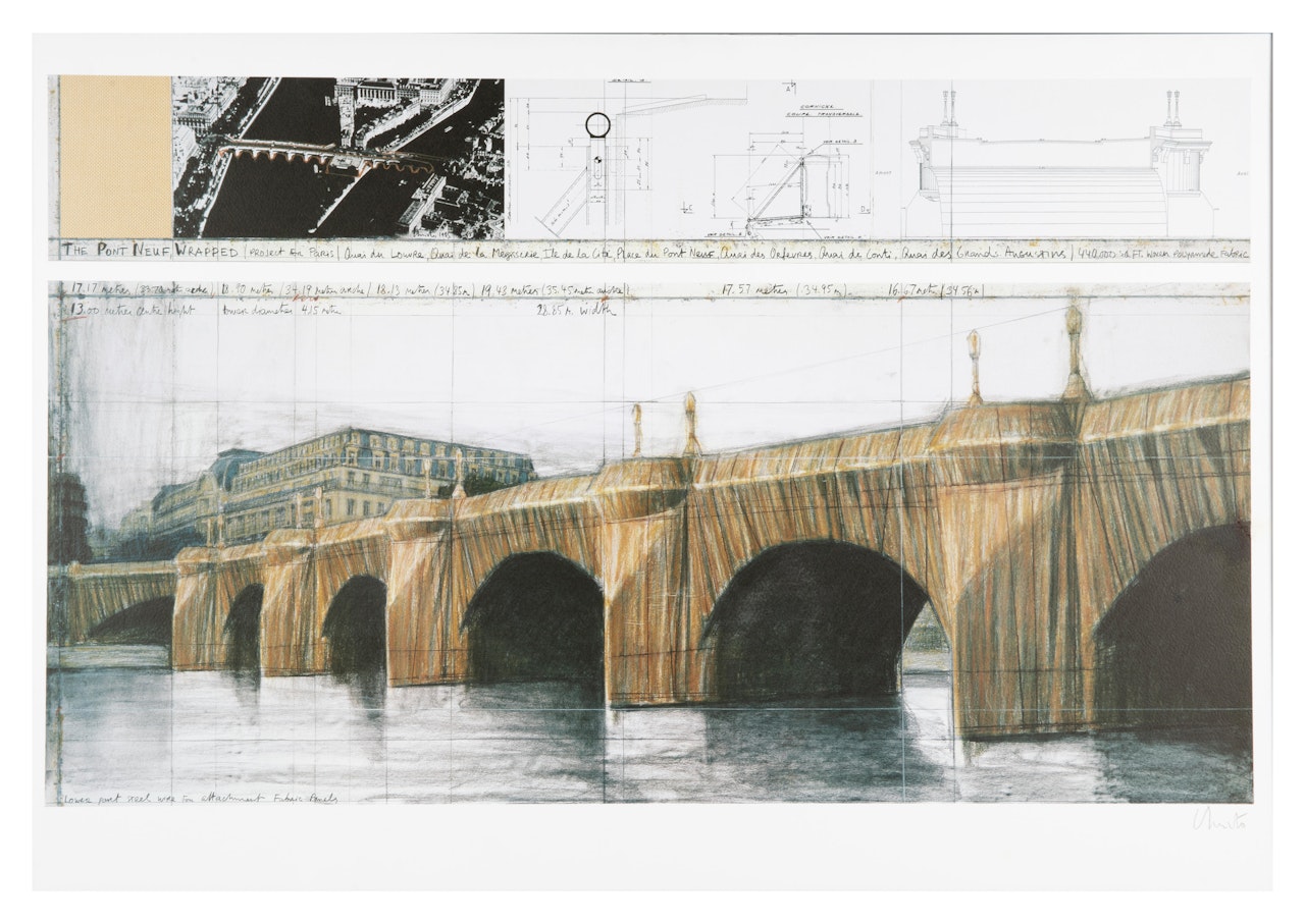 THE PONT NEUF WRAPPED by Christo