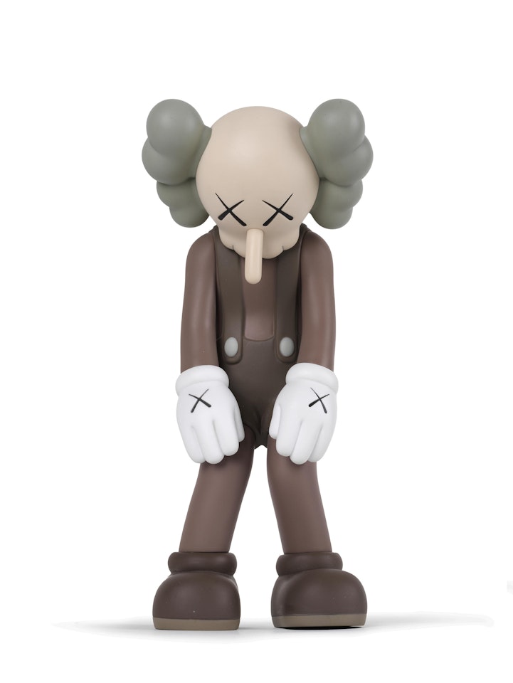 SMALL LIE (BROWN) & BEAUTIFUL LOSERS EXHIBITION POSTER by Kaws
