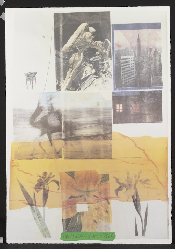 L'AUTRE MONDE by Robert Rauschenberg