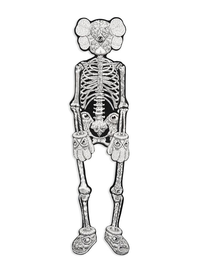 COMPANION SKELETON by Kaws