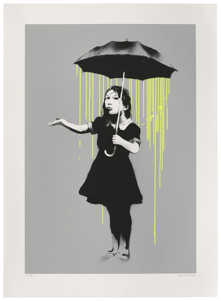 NOLA (Green Rain) by Banksy
