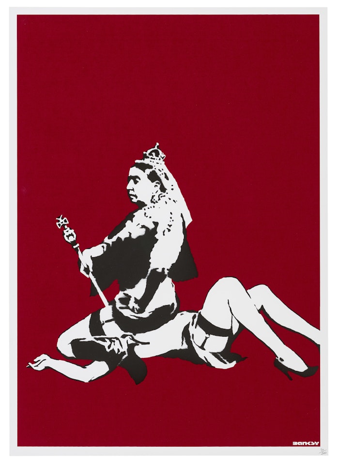 Queen Vic by Banksy