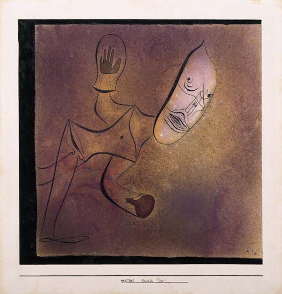 Brutaler Pierrot by Paul Klee