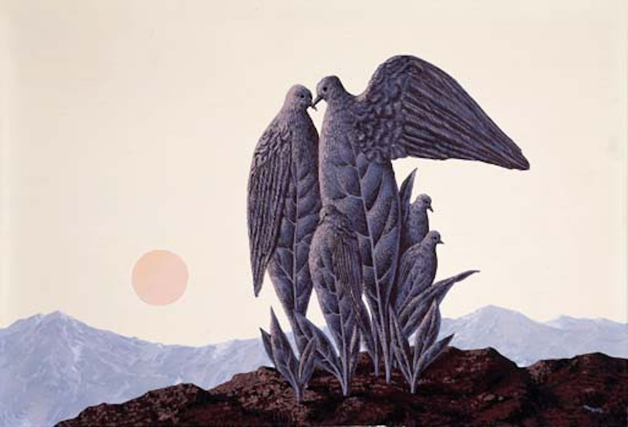 La paix du soir by René Magritte