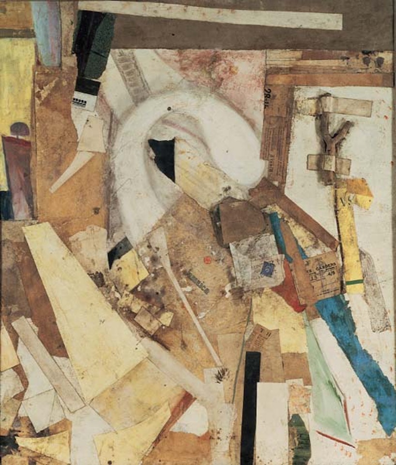 Composition by Kurt Schwitters