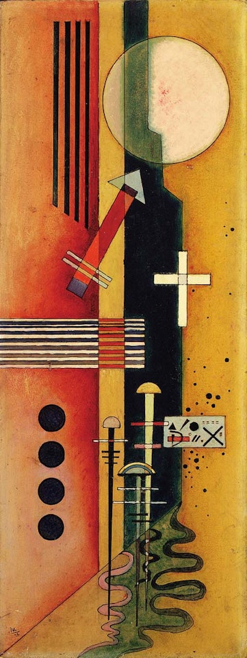 Toward pink by Wassily Kandinsky