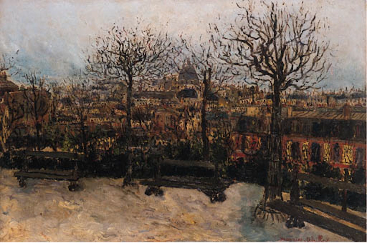 Place St. Pierre, Montmartre by Maurice Utrillo