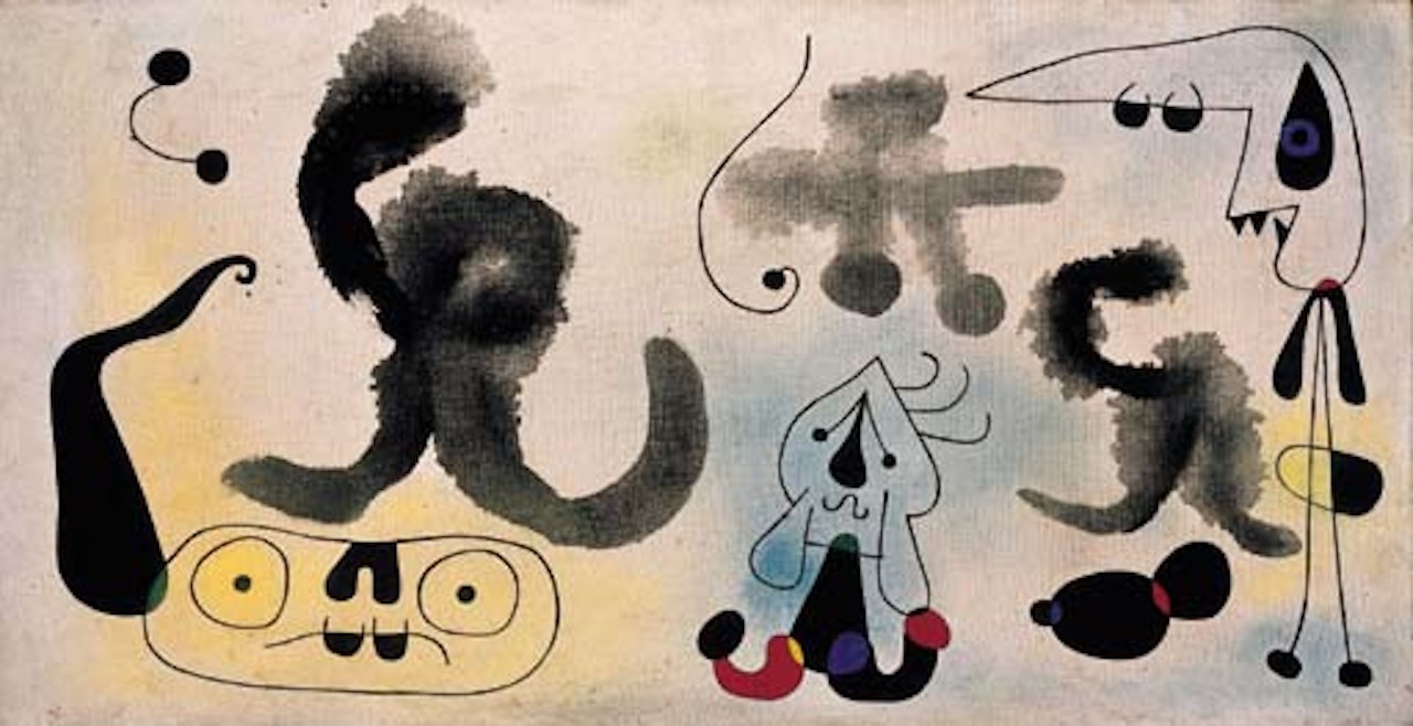 Vers la fin de la journee by Joan Miró