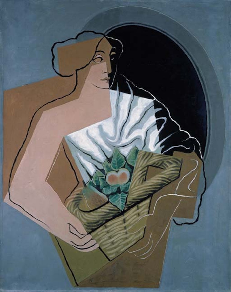 La femme au panier by Juan Gris