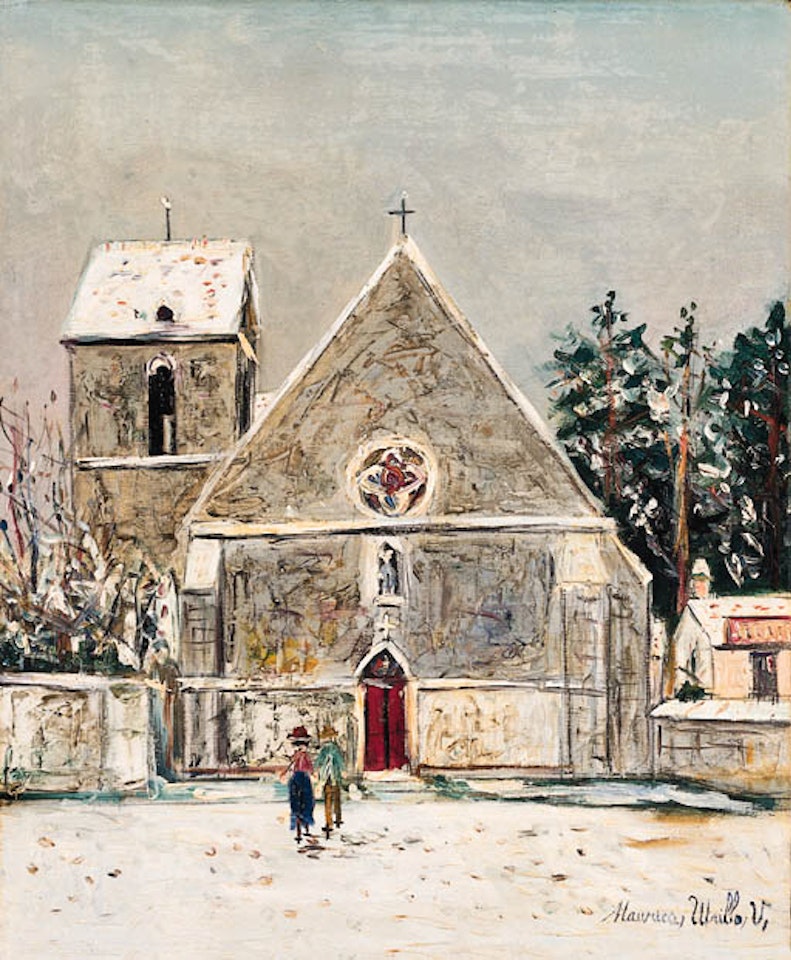 Eglise by Maurice Utrillo