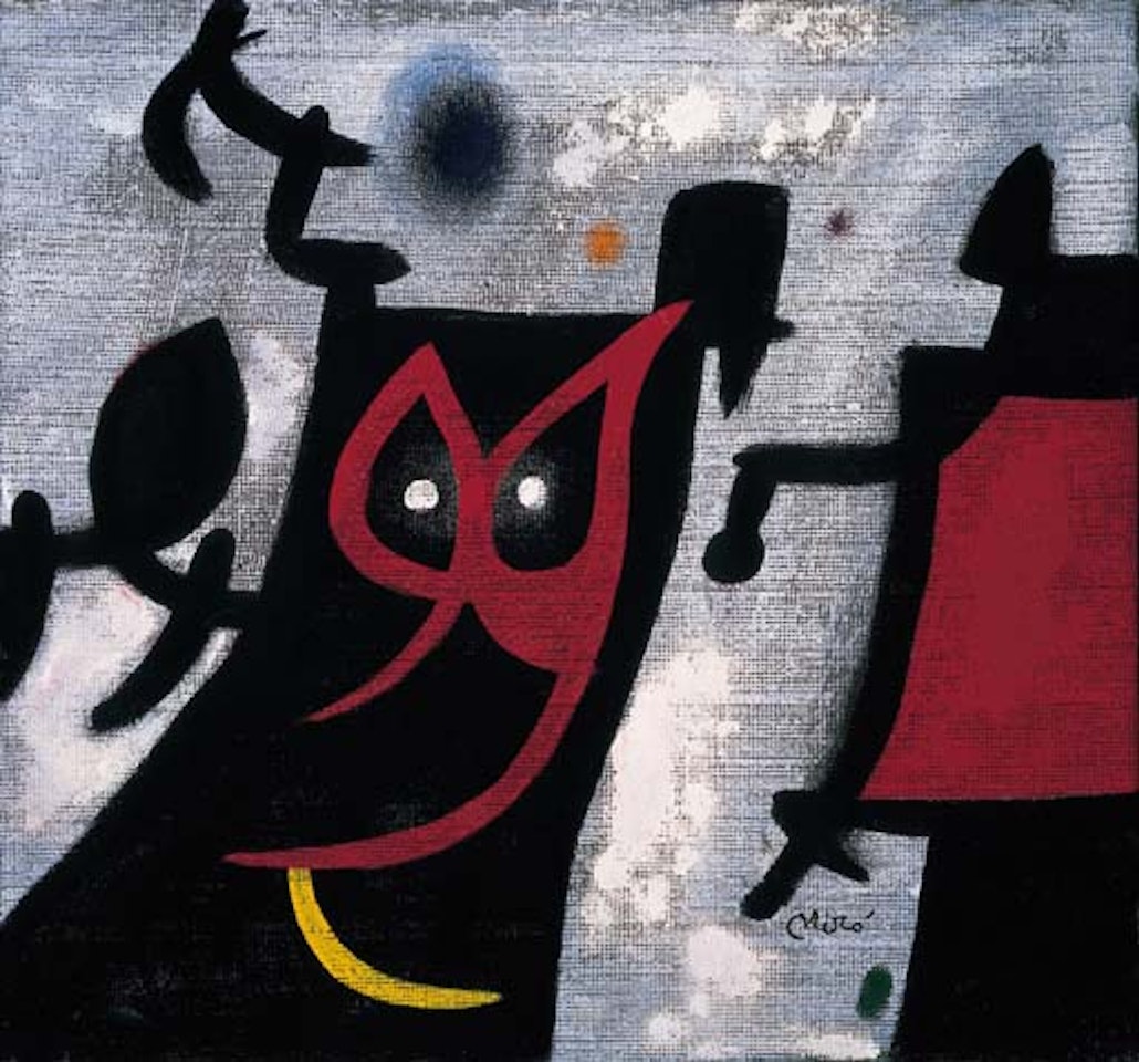 Femmes et oiseaux by Joan Miró