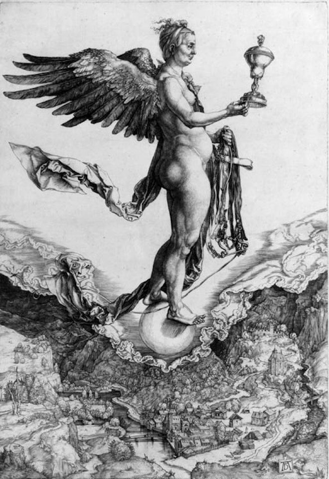 Nemesis, The Great Fortune by Albrecht Dürer