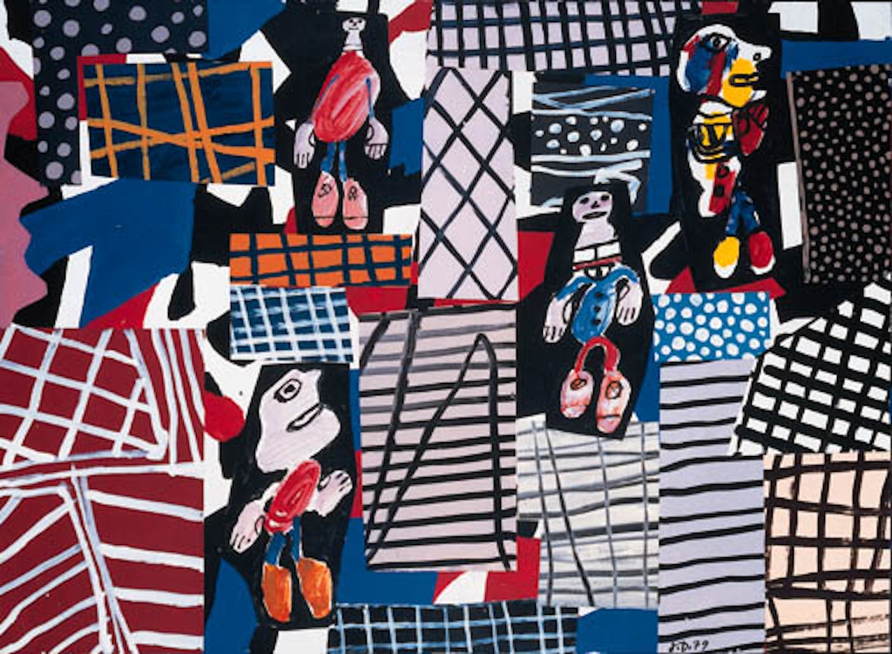 Site aux ardeurs by Jean Dubuffet