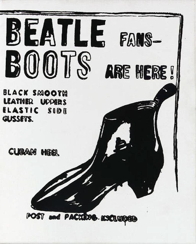 Beatle Boot by Andy Warhol