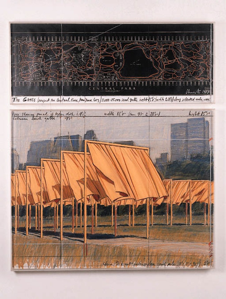 The Gates, Project for Central Park, New York City by Christo