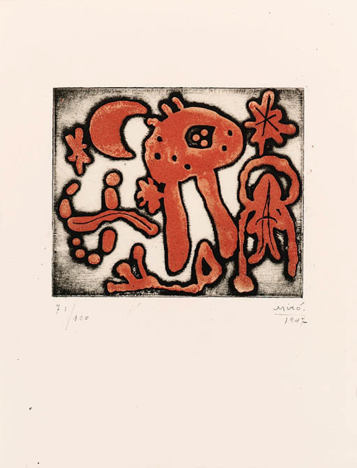 The prints of Joan Miro by Joan Miró
