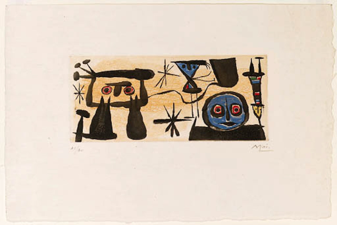 Un poeme dans chaque livre by Joan Miró