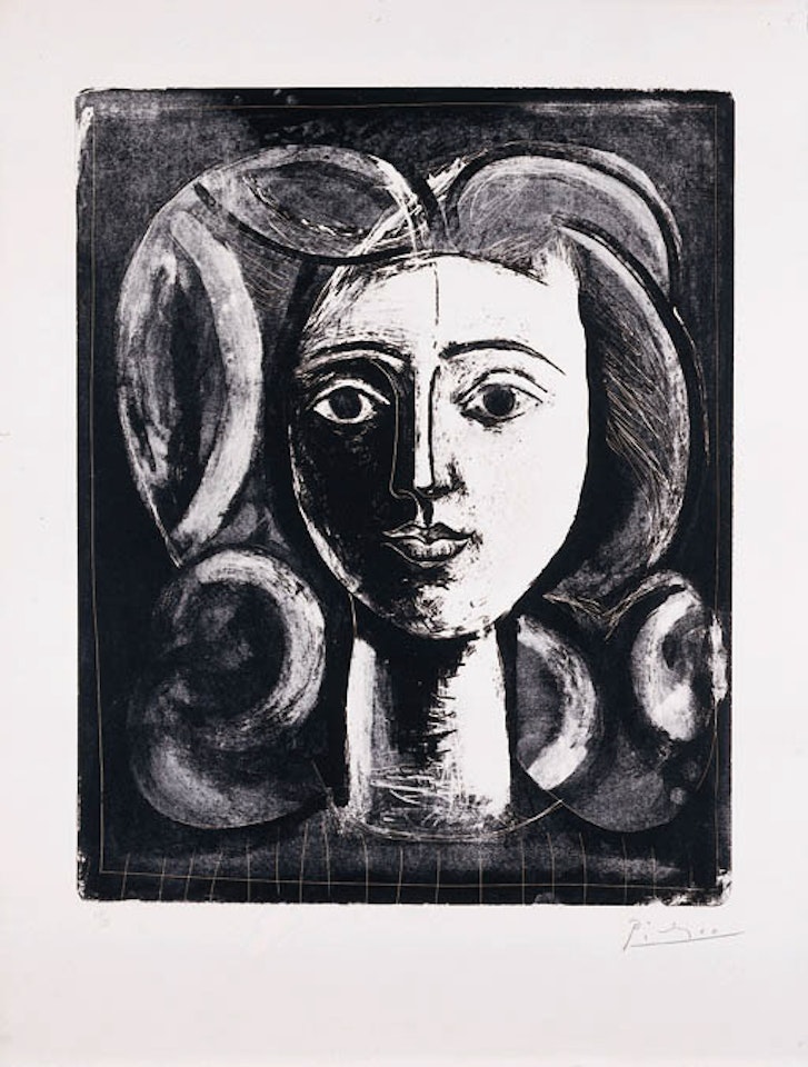 Tete de jeune femme by Pablo Picasso