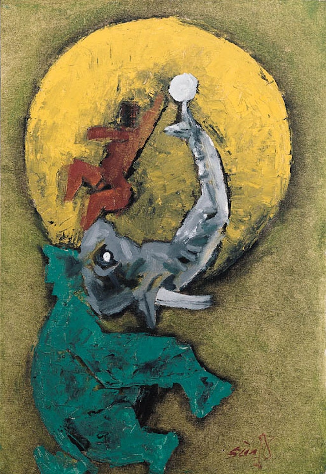 Gajagamini by M.F. Husain