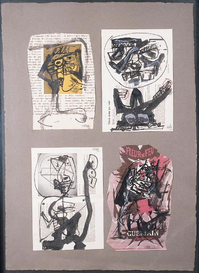 Personnages by Antonio Saura