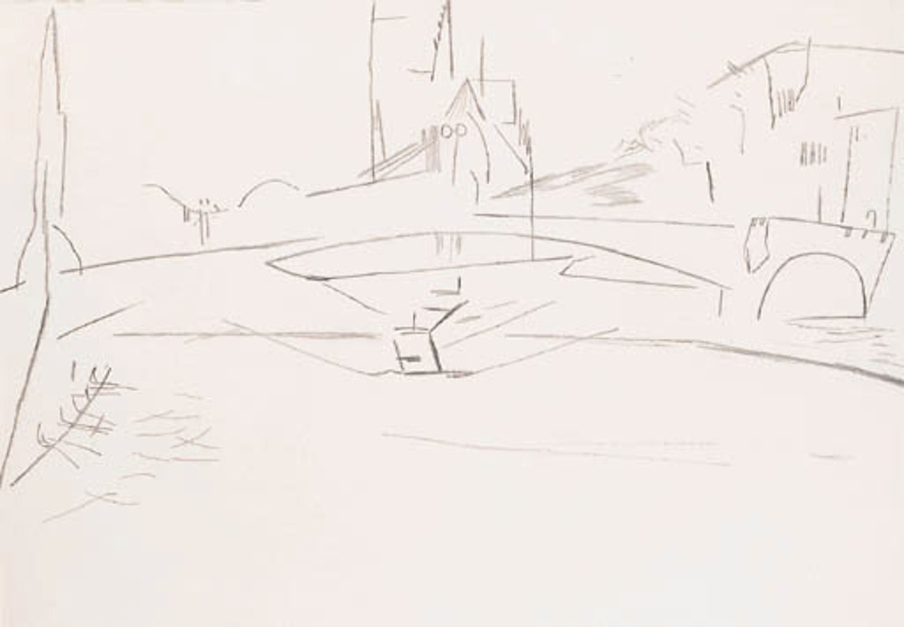 Pont de la Tourelle, Paris by Ellsworth Kelly
