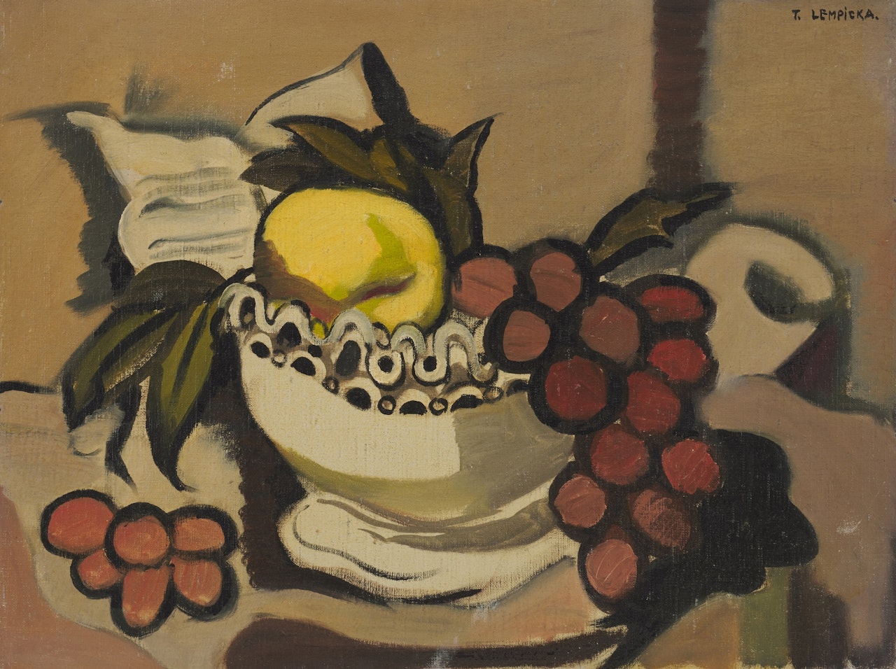 Pomme, raisins II by Tamara de Lempicka