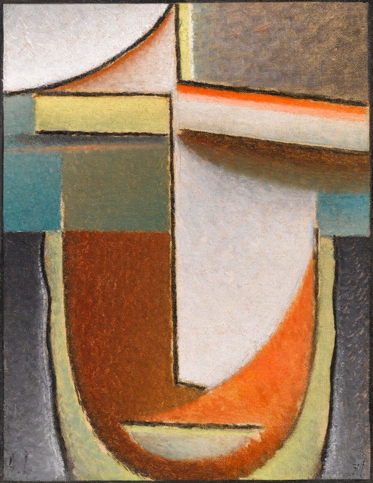 Abstrakter Kopf: Greco Erlebnis (Abstract Head: Greco Experience) by Alexej von Jawlensky