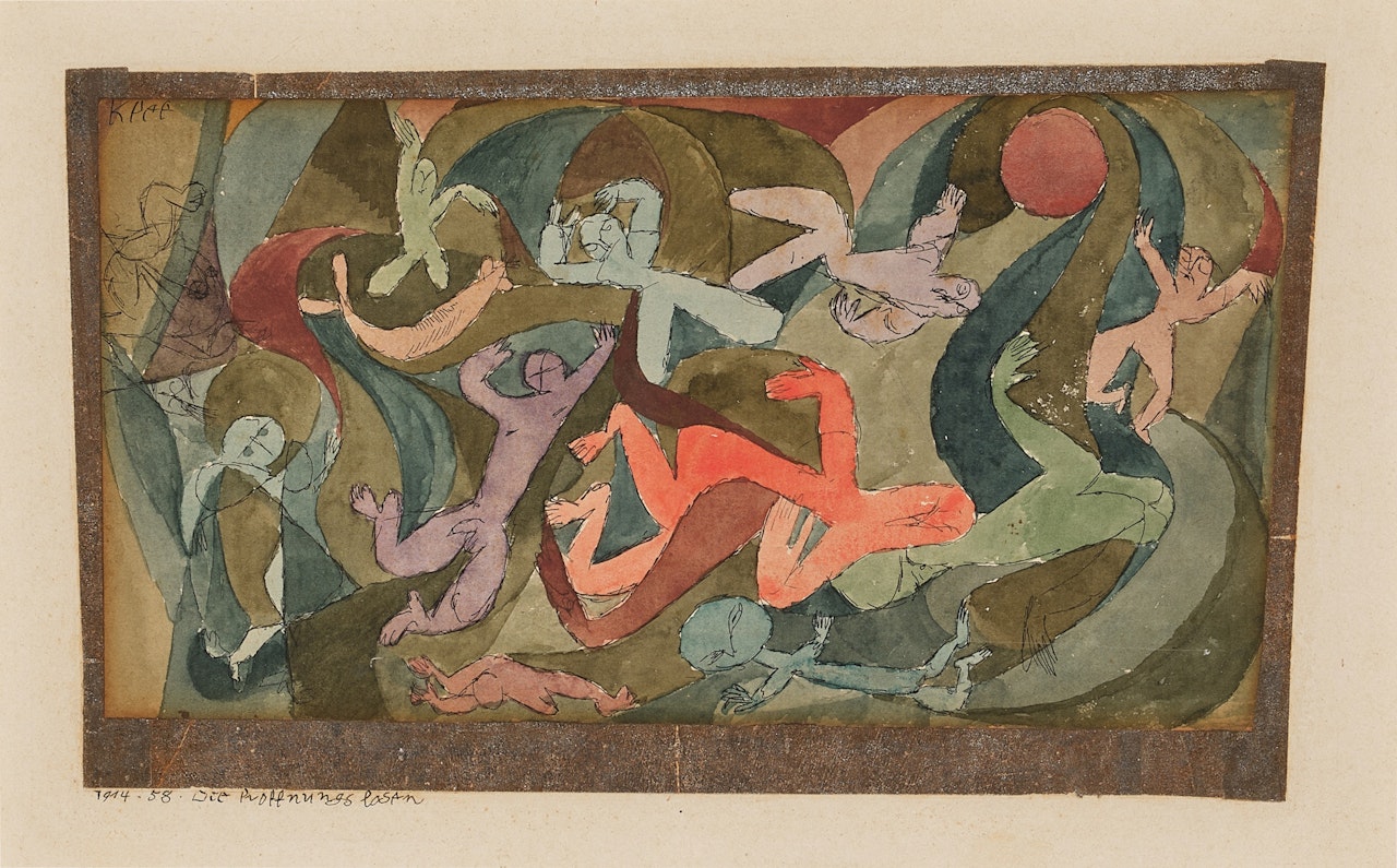 Die Hoffnungslosen (The Hopeless Ones) by Paul Klee