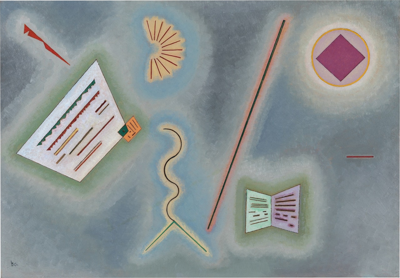 Flächen und Linien (Surfaces and Lines) by Wassily Kandinsky