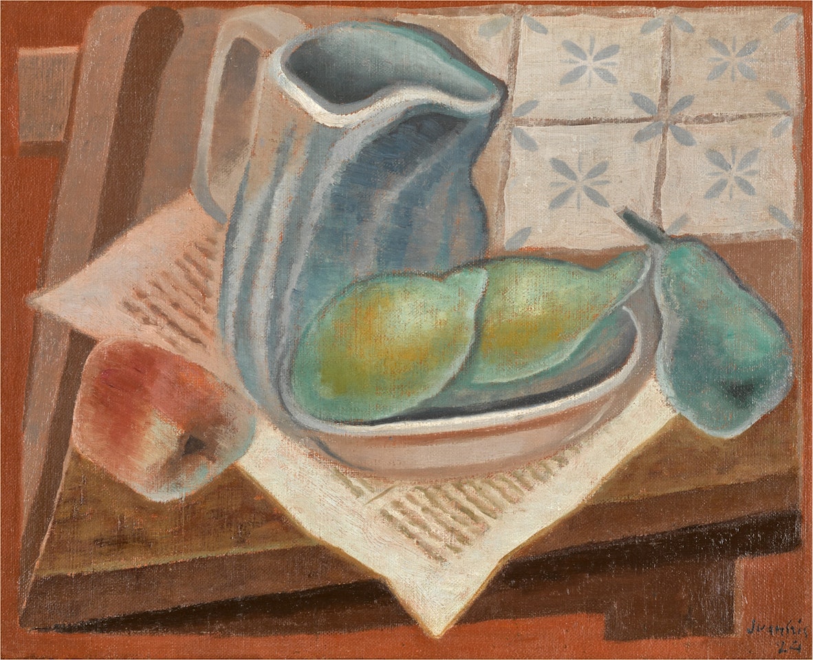 Broc et poires by Juan Gris