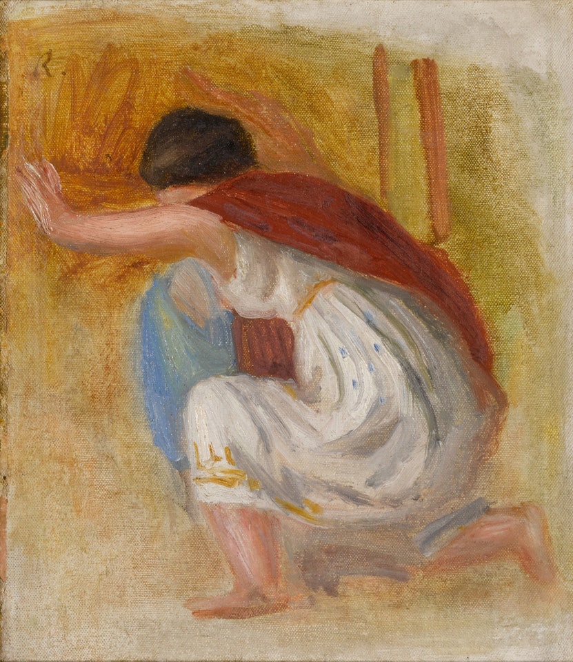 Étude pour Oedipe, La Tragédienne by Pierre-Auguste Renoir