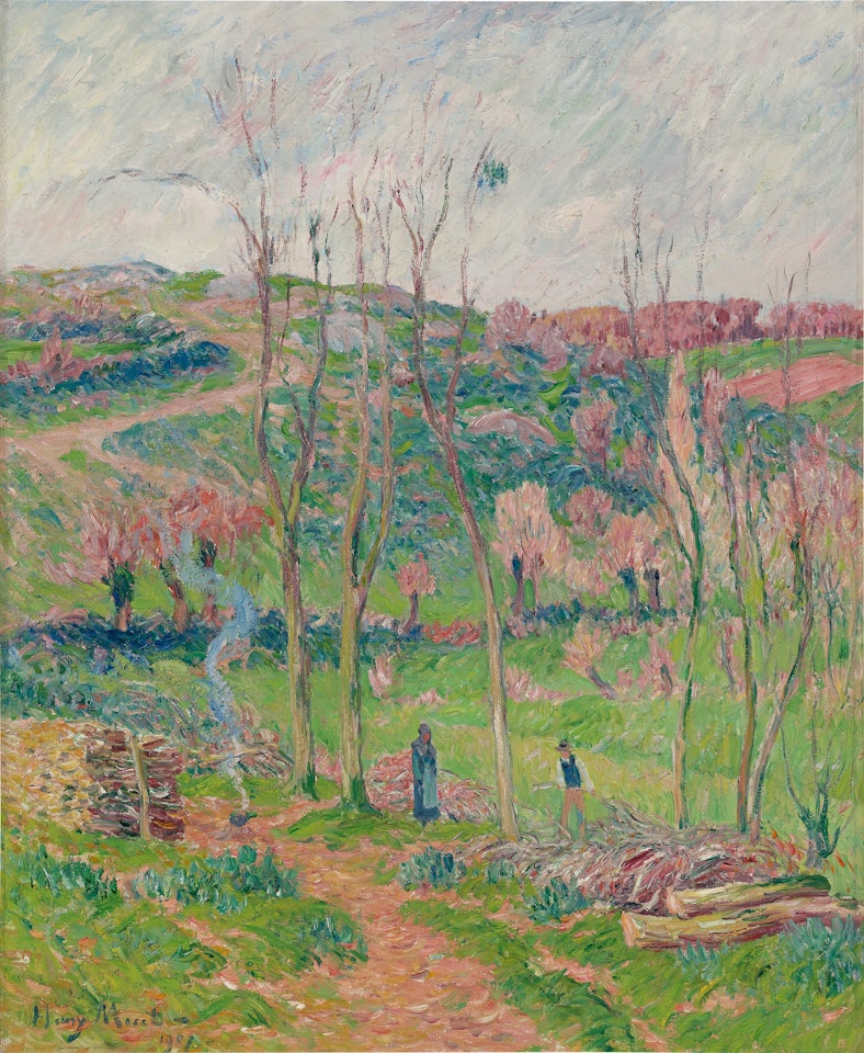 L'hiver en Bretagne by Henry Moret