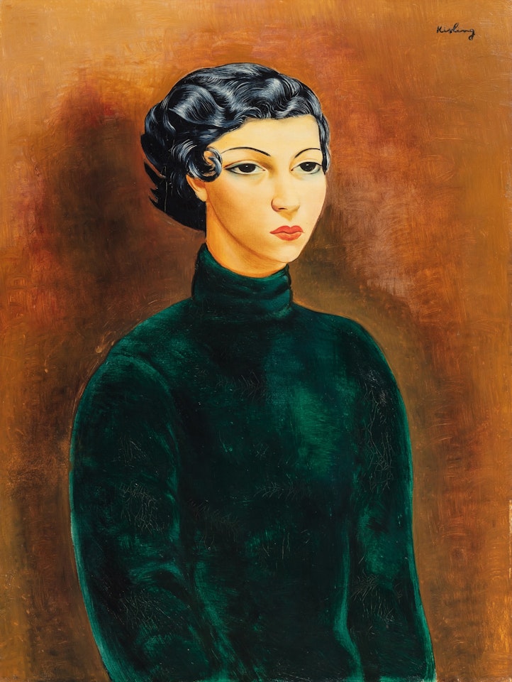 Jeune femme by Moïse Kisling